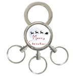 xmasicon21 3-Ring Key Chain