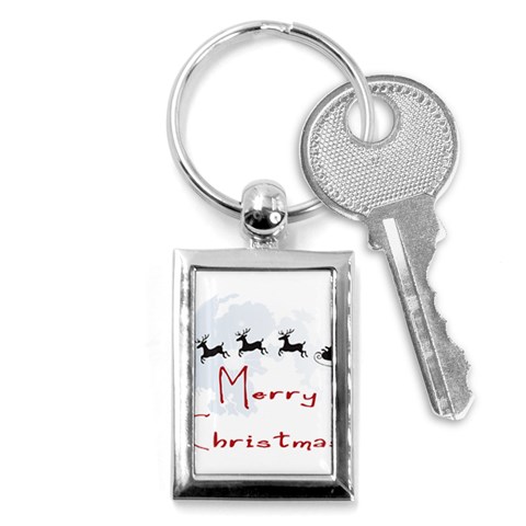 xmasicon21 Key Chain (Rectangle) from ArtsNow.com Front