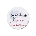 xmasicon21 Rubber Coaster (Round)