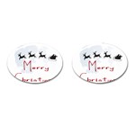 xmasicon21 Cufflinks (Oval)