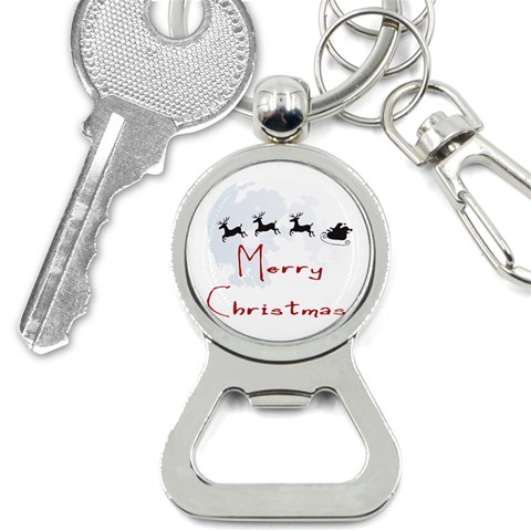 xmasicon21 Bottle Opener Key Chain from ArtsNow.com Front