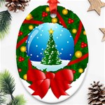 xmasicon40 Ornament (Oval)