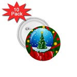 xmasicon40 1.75  Button (10 pack) 