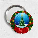 xmasicon40 2.25  Handbag Mirror