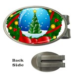 xmasicon40 Money Clip (Oval)