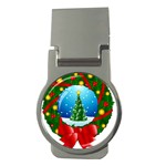 xmasicon40 Money Clip (Round)