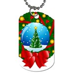 xmasicon40 Dog Tag (One Side)