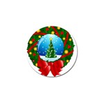 xmasicon40 Golf Ball Marker (4 pack)