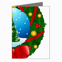 xmasicon40 Greeting Card from ArtsNow.com Left