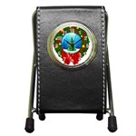 xmasicon40 Pen Holder Desk Clock