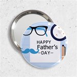 hipster happy Fathers Day  2.25  Handbag Mirror