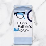 hipster happy Fathers Day  Jewelry Bag