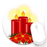 xmasicon41 Round Mousepad