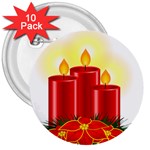 xmasicon41 3  Button (10 pack)