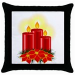 xmasicon41 Throw Pillow Case (Black)