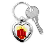 xmasicon41 Key Chain (Heart)