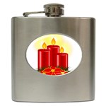 xmasicon41 Hip Flask (6 oz)