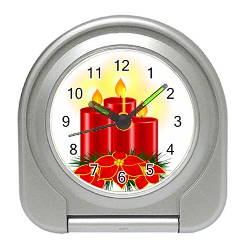 xmasicon41 Travel Alarm Clock from ArtsNow.com Front