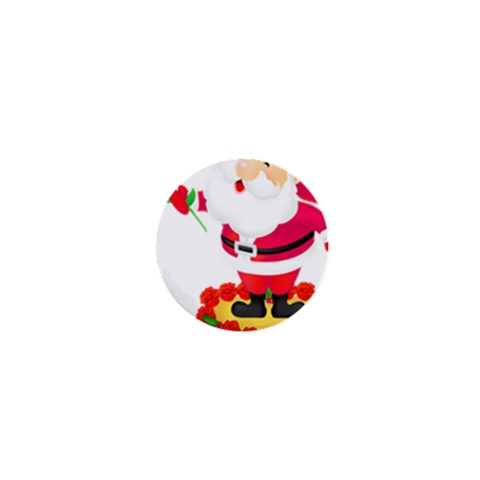 xmasicon38 1  Mini Button from ArtsNow.com Front
