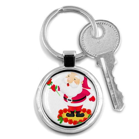 xmasicon38 Key Chain (Round) from ArtsNow.com Front