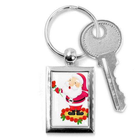 xmasicon38 Key Chain (Rectangle) from ArtsNow.com Front