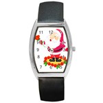 xmasicon38 Barrel Style Metal Watch
