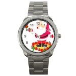 xmasicon38 Sport Metal Watch