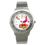 xmasicon38 Stainless Steel Watch