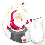 xmasicon35 Round Mousepad