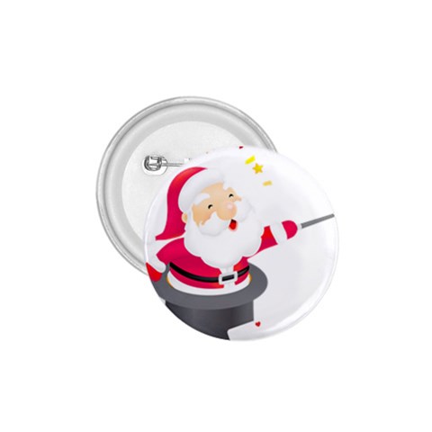 xmasicon35 1.75  Button from ArtsNow.com Front