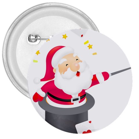 xmasicon35 3  Button from ArtsNow.com Front