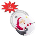 xmasicon35 1.75  Button (10 pack) 