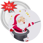 xmasicon35 3  Button (10 pack)