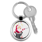 xmasicon35 Key Chain (Round)