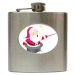 xmasicon35 Hip Flask (6 oz)