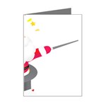xmasicon35 Mini Greeting Card