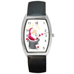 xmasicon35 Barrel Style Metal Watch
