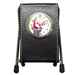 xmasicon35 Pen Holder Desk Clock