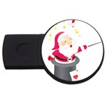 xmasicon35 USB Flash Drive Round (4 GB)
