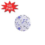 Fathers Day doodle 1  Mini Magnet (100 pack) 