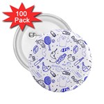 Fathers Day doodle 2.25  Button (100 pack)