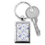 Fathers Day doodle Key Chain (Rectangle)