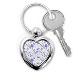 Fathers Day doodle Key Chain (Heart)