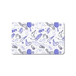Fathers Day doodle Magnet (Name Card)
