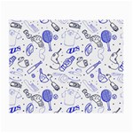 Fathers Day doodle Small Glasses Cloth