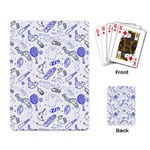 Fathers Day doodle Playing Cards Single Design
