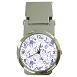Fathers Day doodle Money Clip Watch