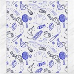 Fathers Day doodle Canvas 8  x 10 