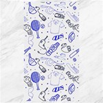 Fathers Day doodle Canvas 40  x 72 
