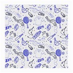 Fathers Day doodle Medium Glasses Cloth